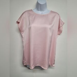 Halogen M Pink Shimmering Top Like New Condition